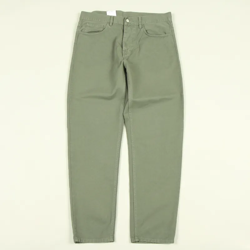 Carhartt WIP Newel Pant - Thyme Garment Dyed-2